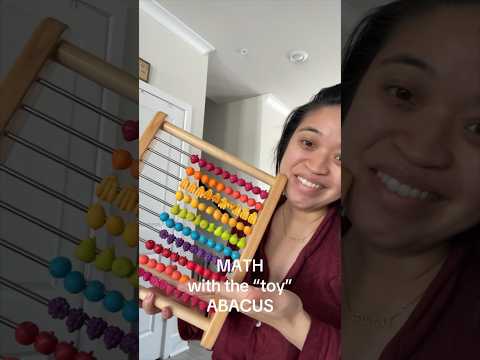 how to *actually* use an abacus 🤯 #abacuslearning #mathtricks #abacus