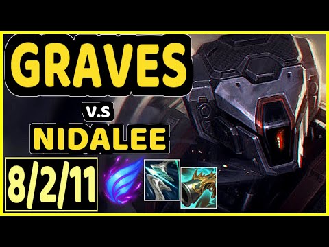 GRAVES vs NIDALEE - 8/2/11 KDA JUNGLE CHALLENGER GAMEPLAY - NA