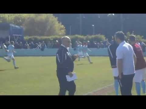 Brentwood Town 5-0 Thurrock.  Ryman Isthmian League Division 1 North PlayOff Final.  Sun3May2015