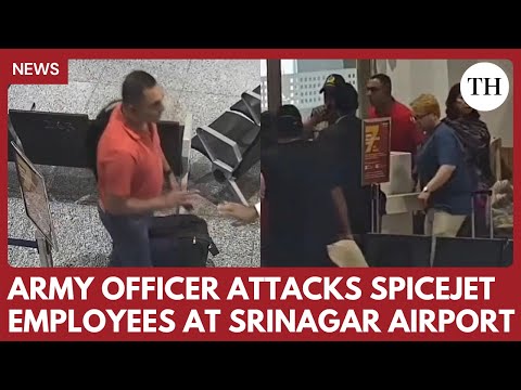 Four SpiceJet employees grievously assaulted by army officer passenger at Srinagar airport