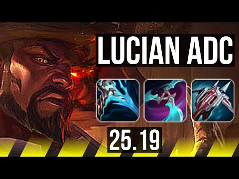 LUCIAN & Lux vs ASHE & Maokai (ADC) | 17/0/3, Legendary | KR Master | 25.19