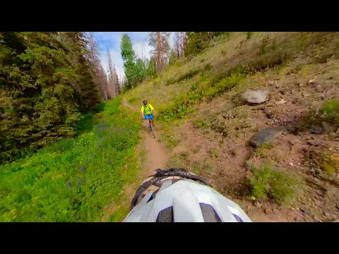 Mountain Bike The Snowy Range in 360 VR!