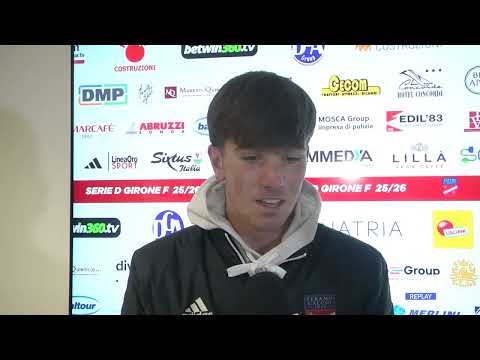 Teramo Calcio 1913 - UniPomezia 1938 2-1 91° Damiano Salustri