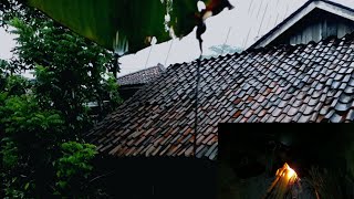 Download lagu Suasana Hujan Pagi Hari Di Desa | Bikin Betah,Siduru | Desa Limbangan #suasanakampung mp3