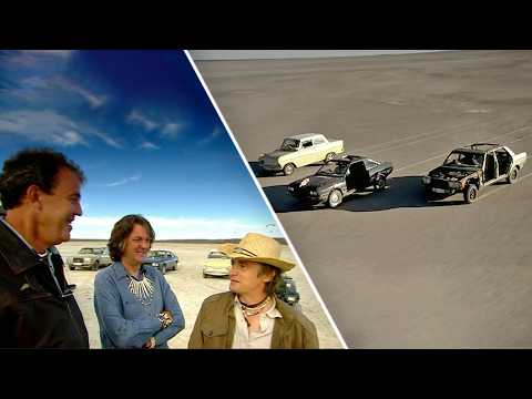 The Botswana Special: Drive Across The Salt Flats Challenge | Top Gear Classic
