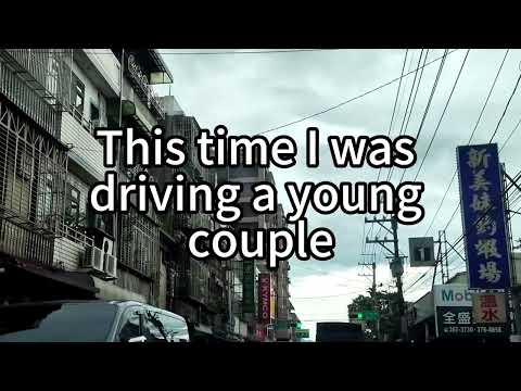 Micro-movie in a Taxi: A Foreign Couple's Reluctant Farewell