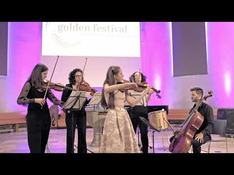 Saint-Saëns Introduction and Rondo Capriccioso: Tatjana Filimonova and Belenus Quartet