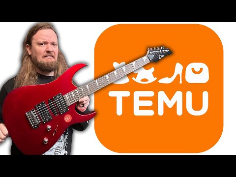 I Tried The Cheapest Metal Guitar From Temu.