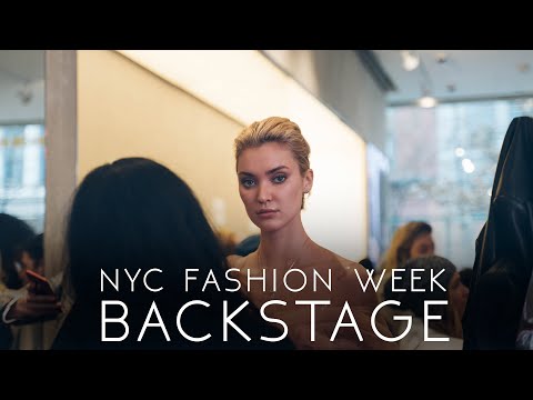 Fashion Photography: NYFW BACKSTAGE THE BIGGEST SHOW: FLYING SOLO