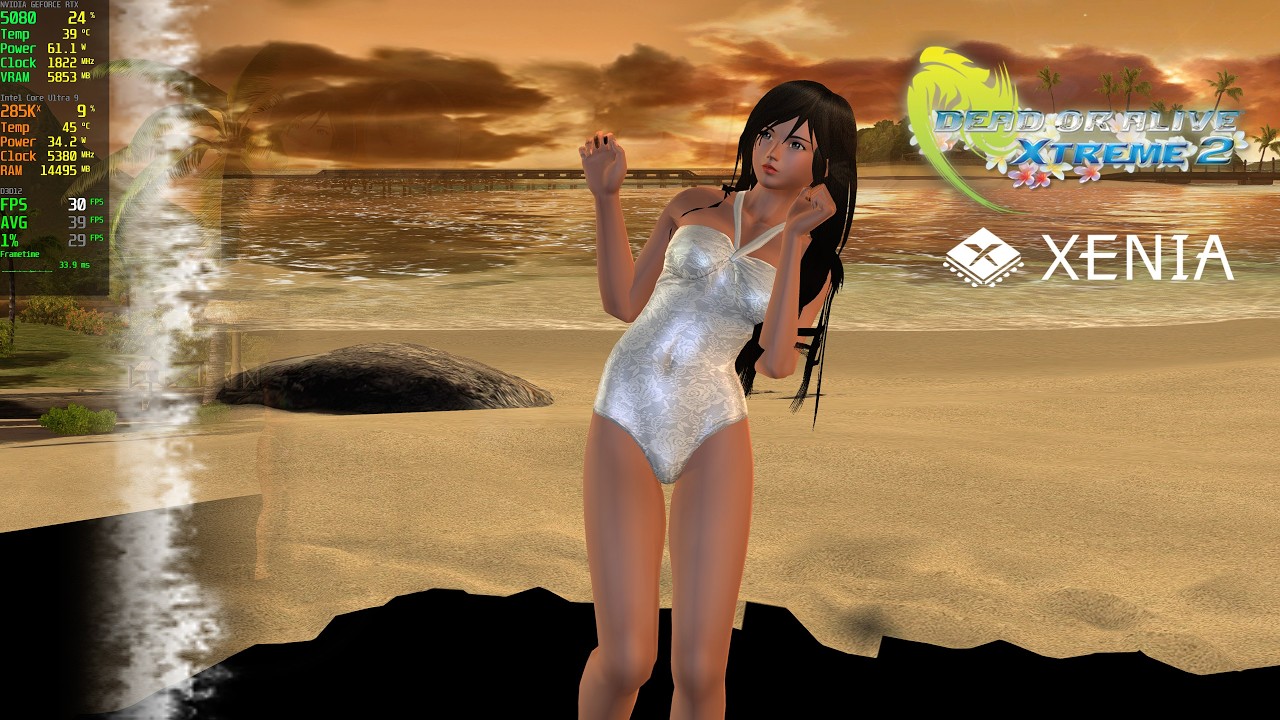 Dead or Alive Xtreme 2 4K FSR Gameplay | Xenia Edge 5f74680 Xbox 360 Emulator PC