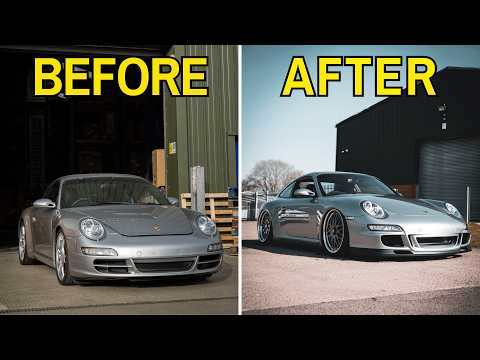 Sehen Sie zu, wie wir einen Porsche 911 997 in ein Showcar verwandeln!