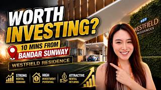 180m to BRT, 1 Stop to Sunway & Monash University | Westfield Residences USJ 1