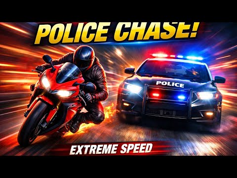 Bike Racing Police Chase 🏍️ | Extreme Speed Racing Game  