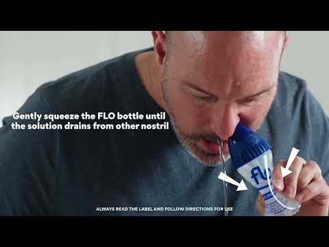 How to use FLO Sinus Care