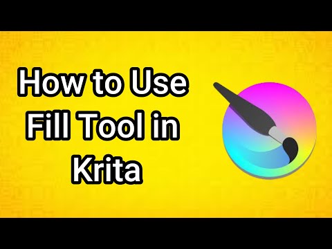 How to Use Fill Tool in Krita