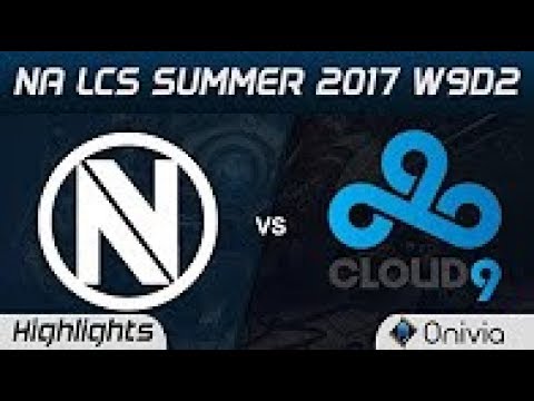 NV vs C9 Highlights Game 1 NA LCS Summer 2017 EnvyUs vs Cloud9 by Onivia