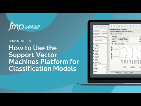 Support Vector Machines (SVM) Platform trong phần mềm JMP