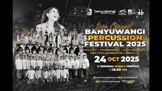 Download lagu BANYUWANGI PERCUSSION FESTIVAL 2025 - Live Performance mp3