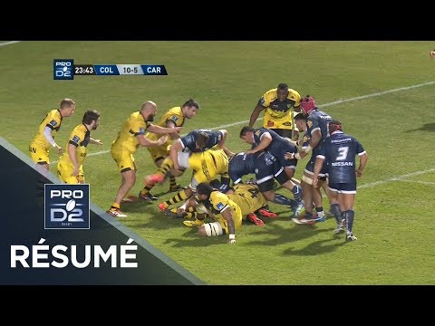 PRO D2 - Résumé Colomiers-Carcassonne: 25-19 - J14 - Saison 2017/2018