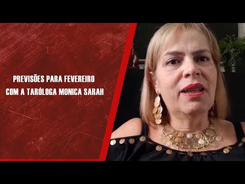 RESPOSTAS DAS CARTAS PARA O MÊS DE FEVEREIRO COM A TARÓLOGA MONICA SARAH