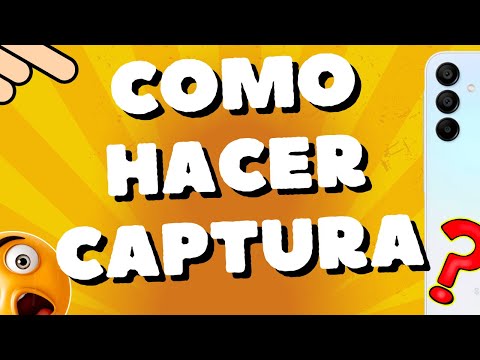 Truco de Como hacer Captura De Pantalla SAMSUNG GALAXY A14 A15 A16 Screenshot FÁCIL sin Botones