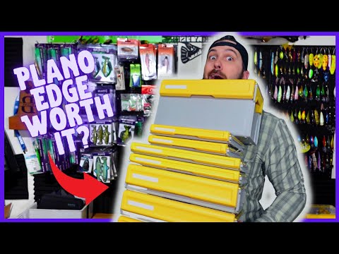 Are Plano Edge Tackle Boxes Worth It?  Review And Tackle Organization