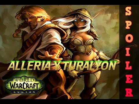 Alleria y Turalyon l SPOILER l Legion