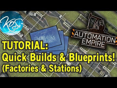 Automation Empire -  EFFICIENT BUILD PLANS & BLUEPRINTS TUTORIAL