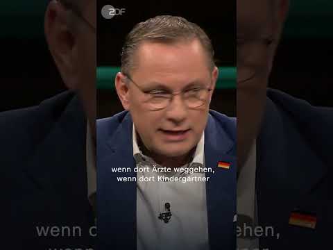 AfD leader "gets out the lawnmower" | #shorts #lanz #markuslanz #zdfheute #zdf