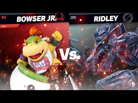 SSBU - Bowser Jr (me) vs Fade Ridley