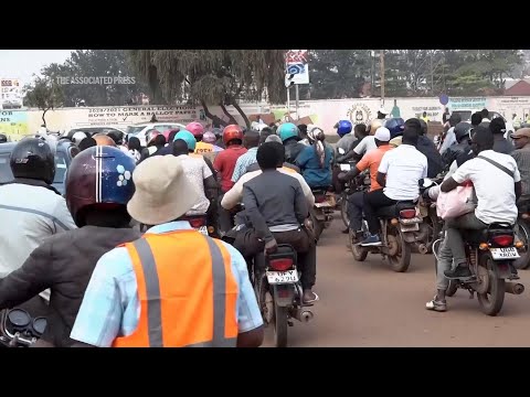 In Uganda's chaotic capital, thousands of boda-boda motorcycle taxis are a source of life and death