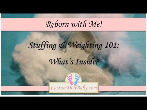 Reborn with Me! Stuffing & Weighting Your Reborn Doll 101: What's Inside?