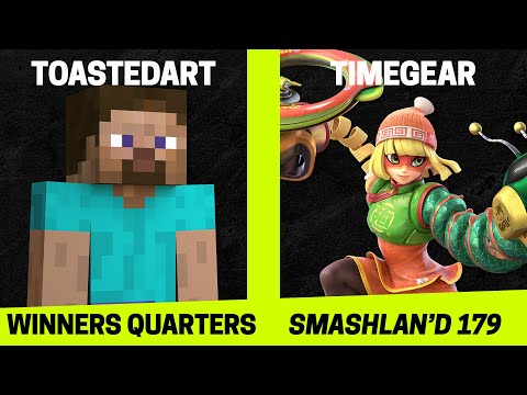 SmashLAN'd 179 Winners Quarters - ToastedArt vs TimeGear - SSBU Smash Ultimate Tournament