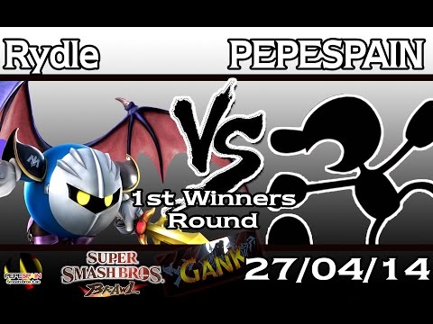 [Gank] PEPE(SPAIN) (G&W) vs Rydle (MK) - 1st Winners Round