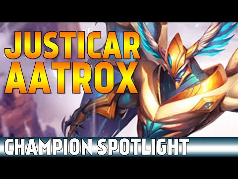 Justicar Aatrox | Skin Spotlight