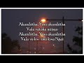 AKAMBITHA ILINGI SYA THAYU WAKWA KAMBA HYMN Vencedor Jessica Mule Official Lyrics