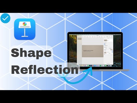 How To Add Reflection To Shape On Keynote?