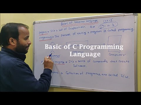 Basic of Computer Language Basic C Language Programming C Programming tutorial Hindi
