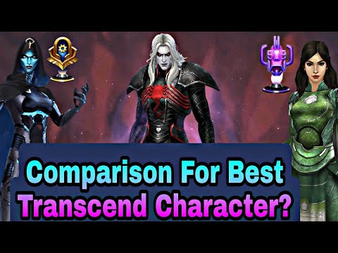 Supergiant VS Sersi Transcend WBL Knull Comparison With Judgment And Rage - Marvel Future Fight