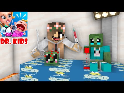 Monster School: Monsters' Babies Clinic (Dr. Cute) Part 1 - Minecraft Animation