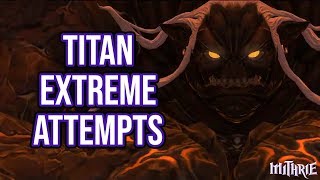 FFXIV 2.1 0165 Titan Extreme Attempts