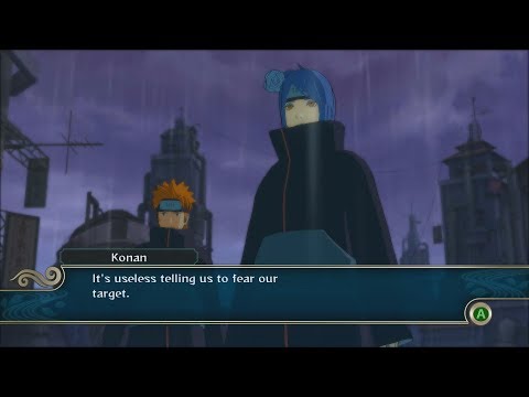 Naruto Ninja Storm 2 Trilogy PC MOD Walkthrough Part 17 60 FPS - Sannin Jiraiya vs PreAkatsuki Konan
