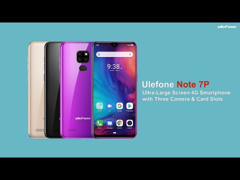 Official Introduction of Ultra-Large Screen 4G Smartphone Ulefone Note 7P
