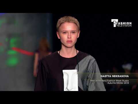 NASTYA NEKRASOVA Mercedes Benz Fashion Week Russia Autumn/Winter 2018 Part 1