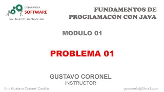 #DesarrollaSoftware - #UDEMY - PROBLEMA 01 - CALCULADORA BASICA