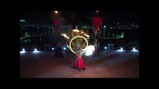 即將成真火舞團(南投燈會表演)