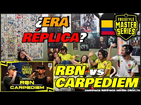 🔴COLOMBIANOS REACCIONAN a RBN vs CARPEDIEM - ¿SI ERA RÉPLICA? [FMS COLOMBIA JORNADA 1 2023]