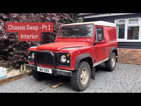 Stripping the Interior of my Defender