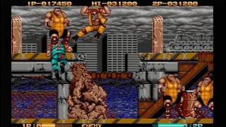 TWO CRUDE DUDES - 2 PLAYER (MEGADRIVE - FULL GAME)