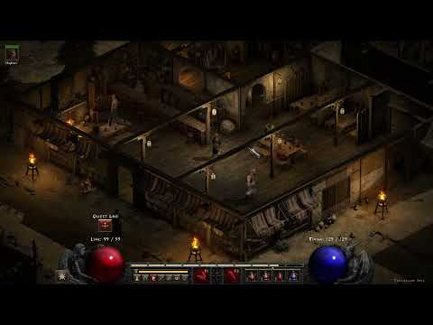 Diablo II  Resurrected Lut Gholein Old vs New Graphics Comparison 1080p